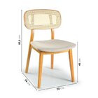 Conjunto Sala De Jantar Mesa 115cm Redonda Seiva 4 Cadeiras L