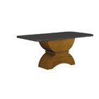 Conjunto Sala De Jantar Mesa 120cm 4 Cadeiras Atenas Leifer F