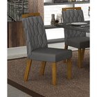 Conjunto Sala De Jantar Mesa 120cm 4 Cadeiras Atenas Leifer F