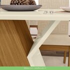 Conjunto Sala De Jantar Mesa 120cm 4 Cadeiras Maisa Espresso