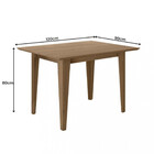 Conjunto Sala De Jantar Mesa 120cm Kate 4 Cadeiras Josi Polim