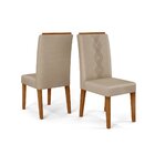 Conjunto Sala De Jantar Mesa 120cm Tampo De Vidro/mdf Kiara C