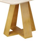 Conjunto Sala De Jantar Mesa 120cm Tampo Mdf Pintura Quartzo