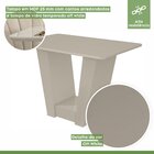 Conjunto Sala De Jantar Mesa 120x80cm Tampo Mdf 4 Cadeiras Ap