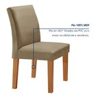 Conjunto Sala De Jantar Mesa 120x80cm Tampo Mdf Com 4 Cadeira