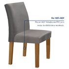 Conjunto Sala De Jantar Mesa 120x80cm Tampo Mdf Com 4 Cadeira