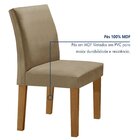 Conjunto Sala De Jantar Mesa 120x80cm Tampo Mdf Com 4 Cadeira