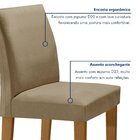 Conjunto Sala De Jantar Mesa 120x80cm Tampo Mdf Com 4 Cadeira