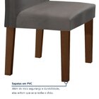 Conjunto Sala De Jantar Mesa 120x80cm Tampo Mdf Com 4 Cadeira