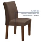 Conjunto Sala De Jantar Mesa 120x80cm Tampo Mdf/vidro Com 4 C