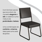 Conjunto Sala De Jantar Mesa 120x90cm Base Império Tampo Mdf