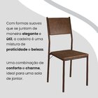 Conjunto Sala De Jantar Mesa 120x90cm Base Império Tampo Mdf