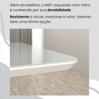 Conjunto Sala De Jantar Mesa 120x90cm Base Lunna Tampo Mdf La