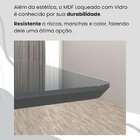 Conjunto Sala De Jantar Mesa 120x90cm Base Pérola Tampo Mdf L