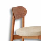 Conjunto Sala De Jantar Mesa 135cm Tampo Redondo Laminado E 4