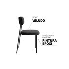 Conjunto Sala De Jantar Mesa 135x90cm Porto Estilo Industrial