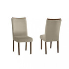 Conjunto Sala De Jantar Mesa 136cm 4 Cadeiras Topázio Dobuê