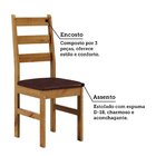 Conjunto Sala De Jantar Mesa 140cm E 6 Cadeiras Estofadas 100