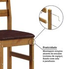 Conjunto Sala De Jantar Mesa 140cm E 6 Cadeiras Estofadas 100