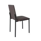 Conjunto Sala De Jantar Mesa 140x80cm Tampo Vidro Com 6 Cadei