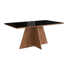 Conjunto Sala De Jantar Mesa 160cm 6 Cadeiras Ref148-25 Zamar