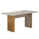 Conjunto Sala De Jantar Mesa 160cm Júlia Com 6 Cadeiras Madei