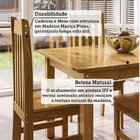 Conjunto Sala De Jantar Mesa 160cm Retangular E 6 Cadeiras 10