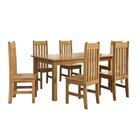 Conjunto Sala De Jantar Mesa 160cm Retangular E 6 Cadeiras 10