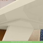 Conjunto Sala De Jantar Mesa 160cm Tampo Mdf 6 Cadeiras Kesha