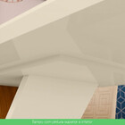 Conjunto Sala De Jantar Mesa 160cm Tampo Mdf 6 Cadeiras Kesha