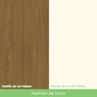 Conjunto Sala De Jantar Mesa 160cm Tampo Mdf 6 Cadeiras Kesha