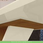 Conjunto Sala De Jantar Mesa 160cm Tampo Mdf 6 Cadeiras Kesha