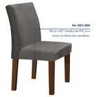 Conjunto Sala De Jantar Mesa 160x80cm Tampo Mdf Com 6 Cadeira