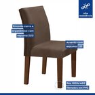 Conjunto Sala De Jantar Mesa 160x80cm Tampo Mdf Com 6 Cadeira