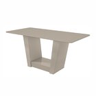 Conjunto Sala De Jantar Mesa 160x80cm Tampo Mdf Com 6 Cadeira