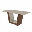 Conjunto Sala De Jantar Mesa 160x80cm Tampo Mdf Com 6 Cadeira