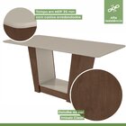Conjunto Sala De Jantar Mesa 160x80cm Tampo Mdf Com 6 Cadeira