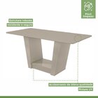 Conjunto Sala De Jantar Mesa 160x80cm Tampo Mdf Com 6 Cadeira