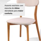 Conjunto Sala De Jantar Mesa 160x80cm Tampo Mdf Laqueado Com