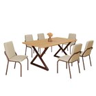 Conjunto Sala De Jantar Mesa 160x90cm Base Império Tampo Mdf