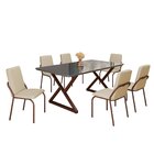 Conjunto Sala De Jantar Mesa 160x90cm Base Império Tampo Mdf