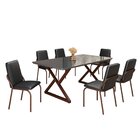 Conjunto Sala De Jantar Mesa 160x90cm Base Império Tampo Mdf