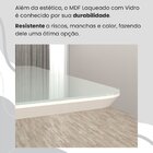 Conjunto Sala De Jantar Mesa 160x90cm Base Império Tampo Mdf