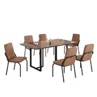 Conjunto Sala De Jantar Mesa 160x90cm Base Lunna Tampo Mdf La