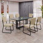 Conjunto Sala De Jantar Mesa 160x90cm Base Pérola Tampo Mdf L