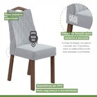 Conjunto Sala De Jantar Mesa 170x90cm Tampo Mdf Com 6 Cadeira