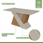 Conjunto Sala De Jantar Mesa 170x90cm Tampo Mdf Com 6 Cadeira