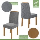 Conjunto Sala De Jantar Mesa 170x90cm Tampo Mdf Com 6 Cadeira