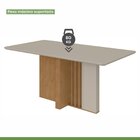 Conjunto Sala De Jantar Mesa 170x90cm Tampo Mdf Com 6 Cadeira