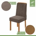 Conjunto Sala De Jantar Mesa 170x90cm Tampo Mdf Com 6 Cadeira